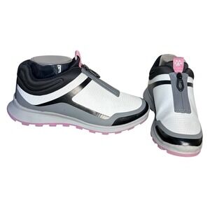 Cougar White Razzle Waterproof Zip‎ Front Sneakers Sporty Women's Size 7M